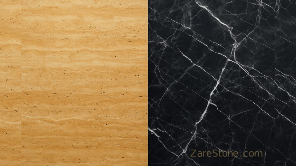 تراورتن و مرمریت در پروژه‌های ساختمانی ZareStone