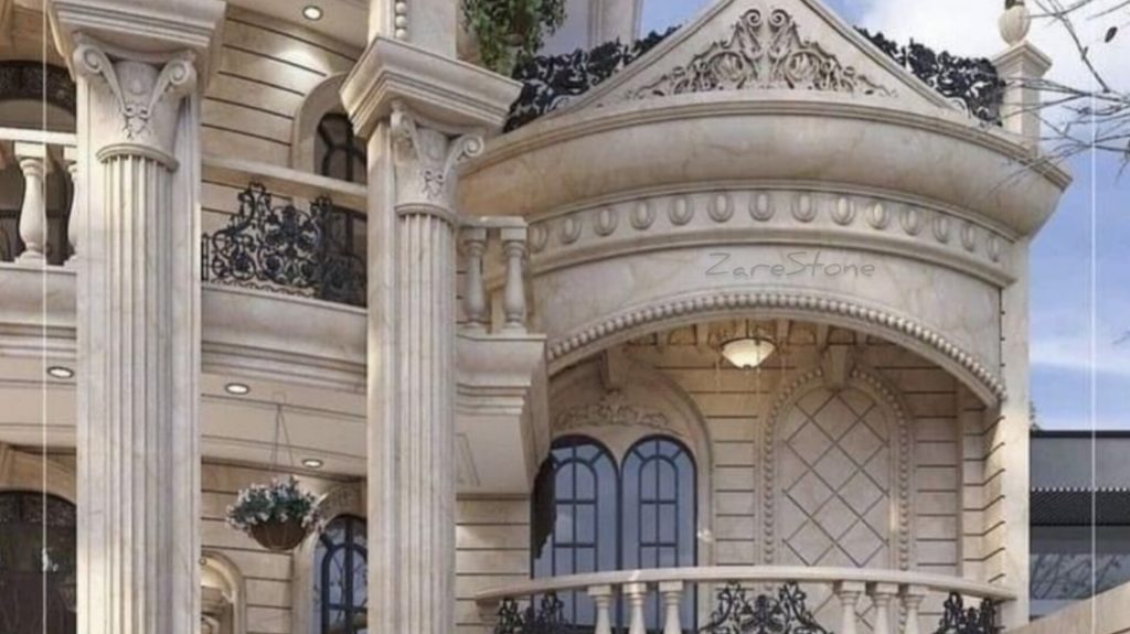 تراورتن برای نمای ساختمان