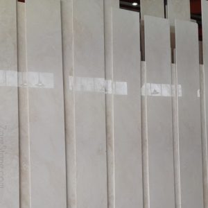 سنگ تراورتن ابیانه | سفید روشن، سطح صیقلی، انتخابی ممتاز برای نمای لوکس ساختمان