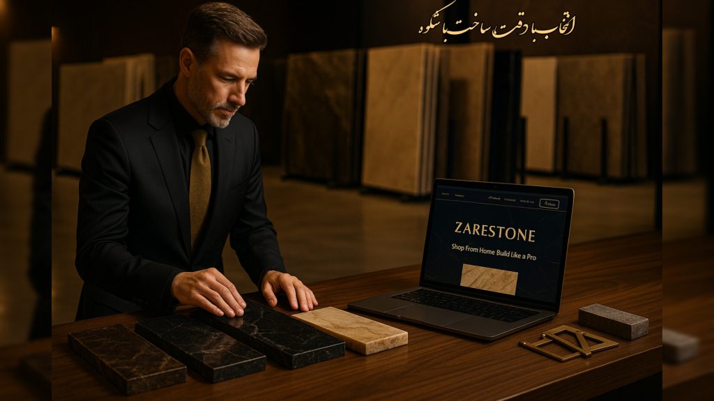 فروشگاه سنگ ساختمانی و مصالح ساختمانی ZareStone