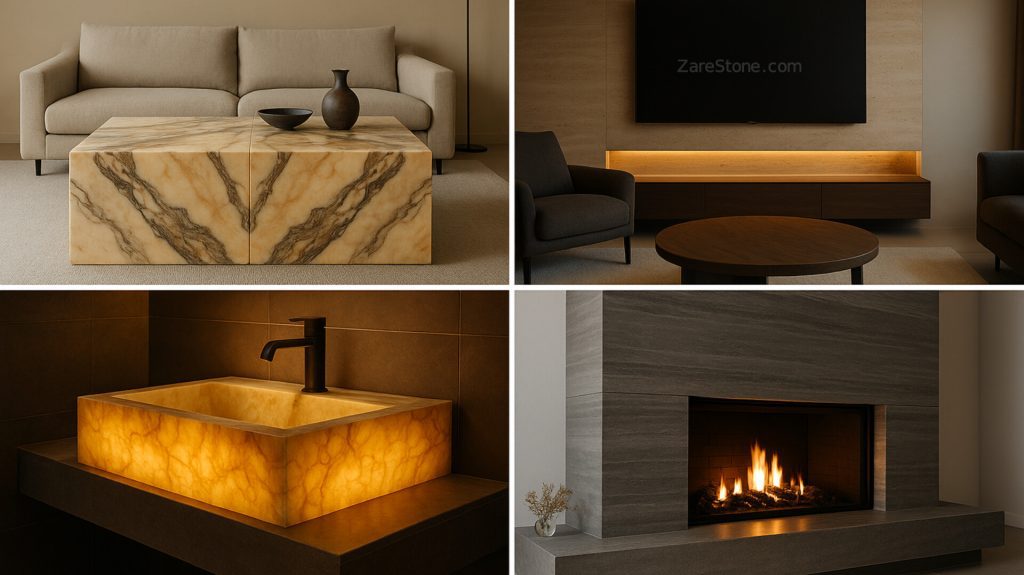 طراحی داخلی و ایده های خلاقانه در zarestone