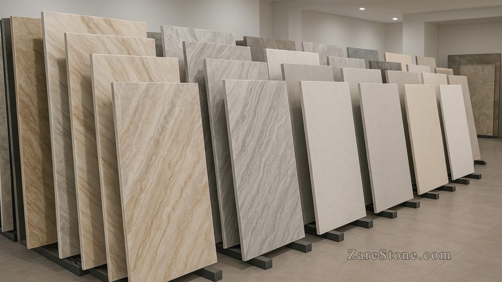 مقایسه سنگ طبیعی و مصنوعی zarestone.com