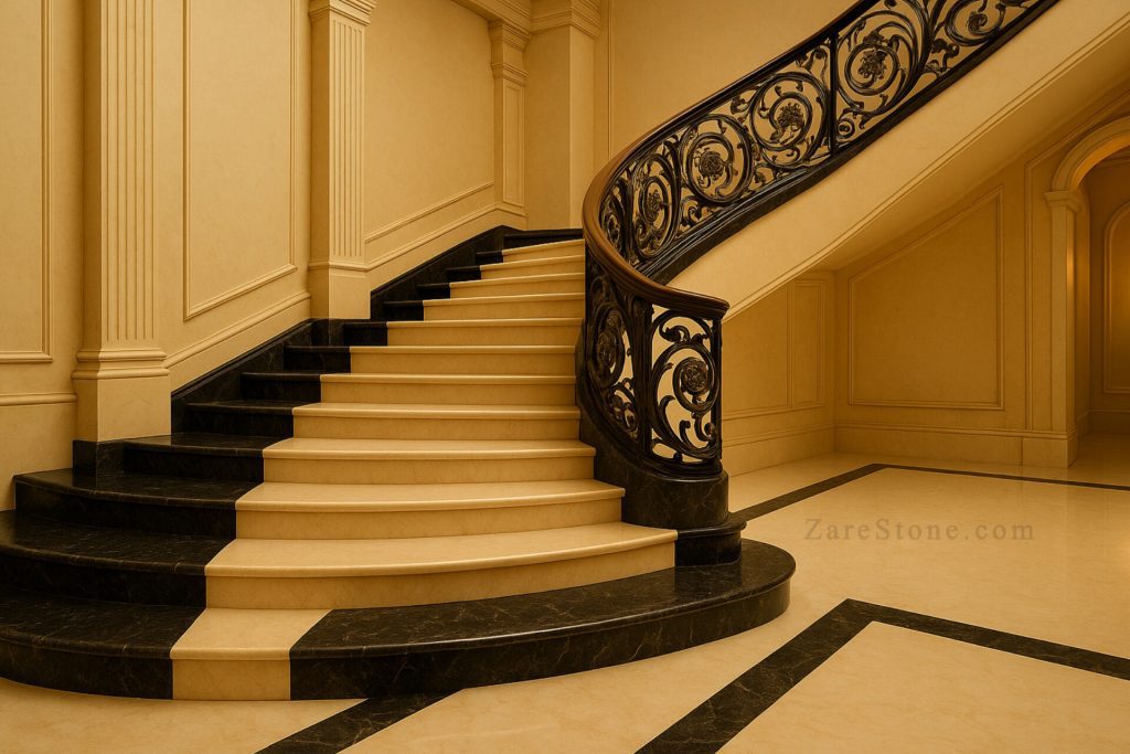 مقایسه سنگ گرانیت و مرمریت در zarestone